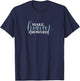 Make Heaven Crowded JLZ085 T-Shirt - T-Shirt | Navy