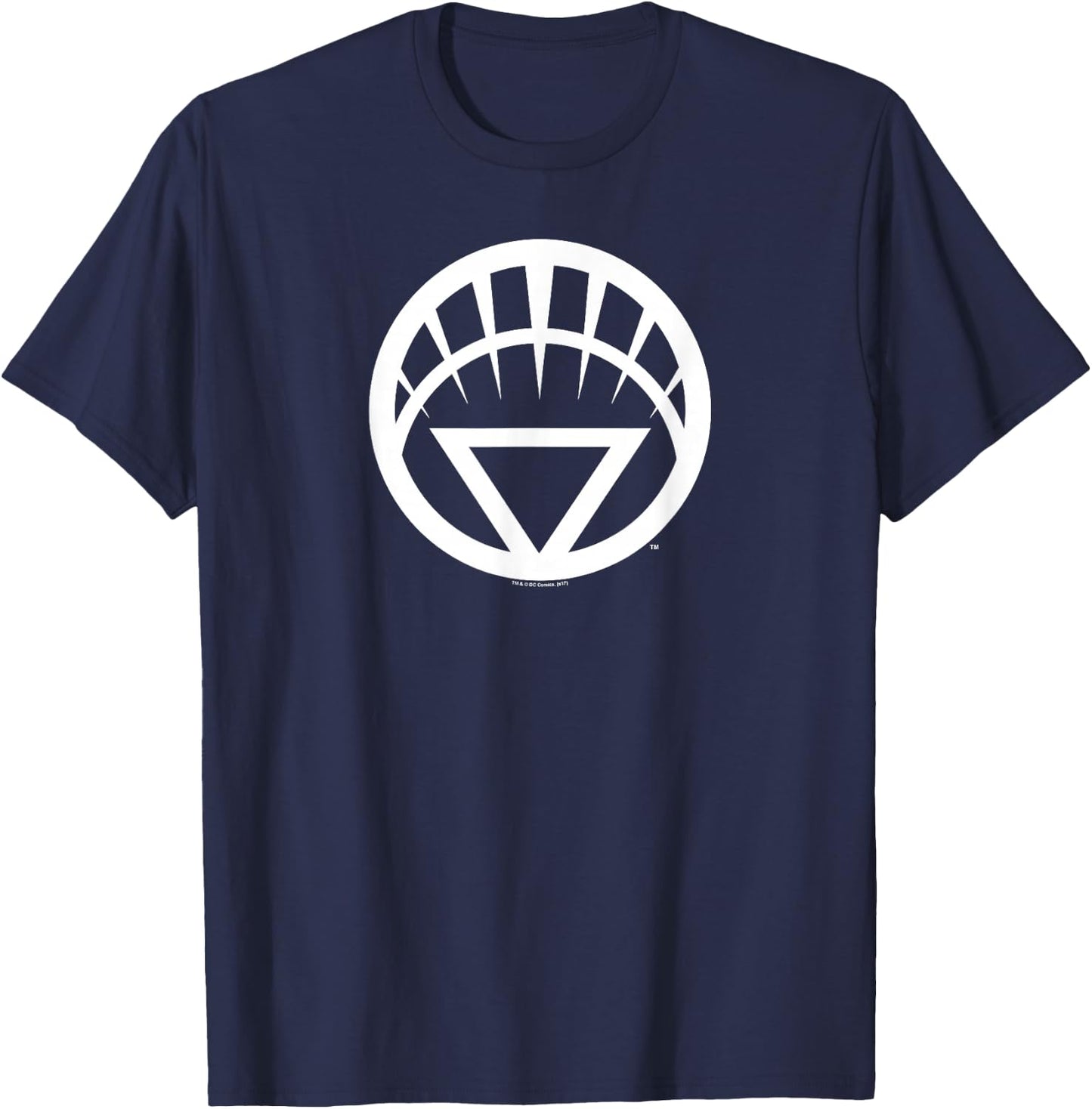 Green Lantern White Emblem T-Shirt - T-Shirt | Navy