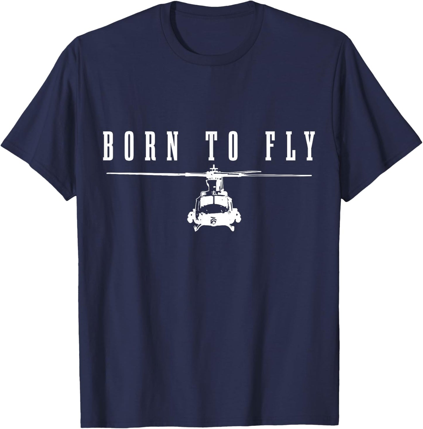 Helicopter Pilot T-Shirt - T-Shirt | Navy
