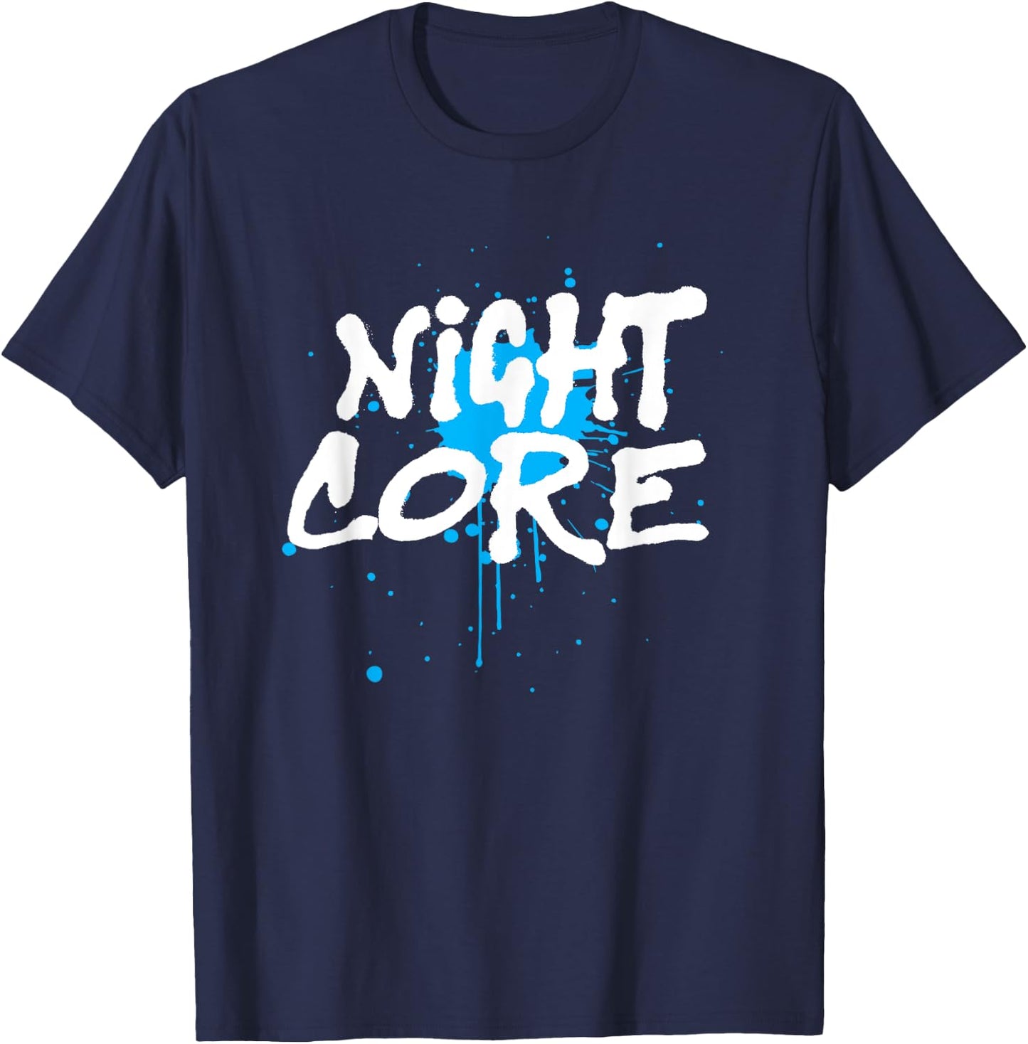Nightcore Electronic Music Lovers T-Shirt - T-Shirt | Navy