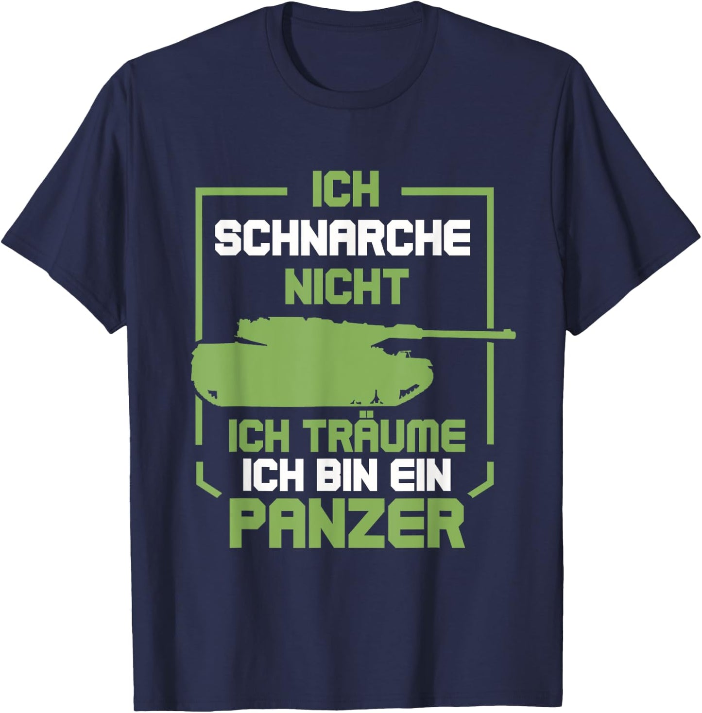 Tank Driver for Military German Army Tiger Tank WW2 T-Shirt - T-Shirt | Navy