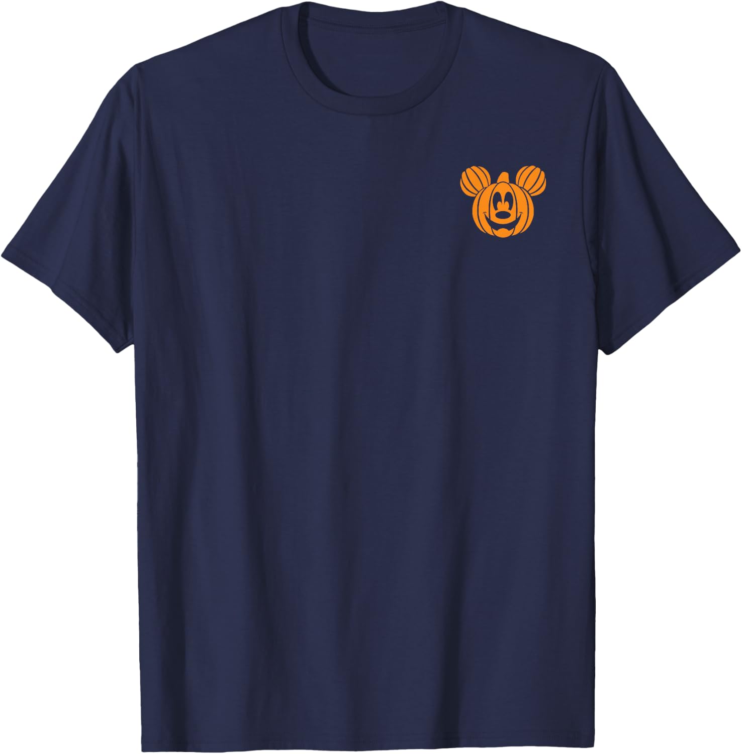 Disney - Halloween Mickey Pumpkin Head T-Shirt - T-Shirt | Navy