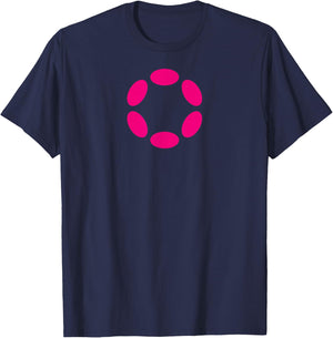 Polkadot DOT Green Crypto Sustainable Cryptocurrency T-Shirt - T-Shirt | Navy
