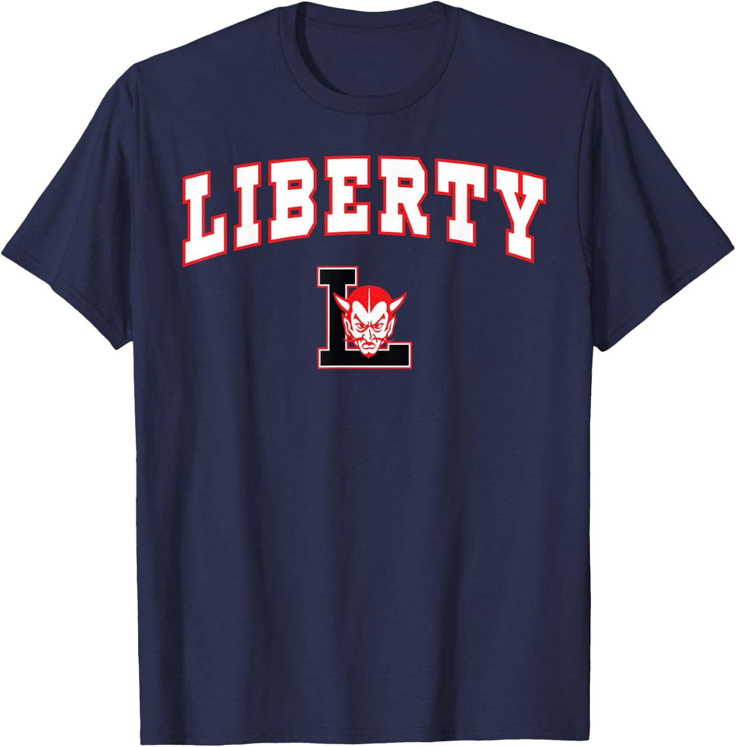 Liberty High School Red Devils C2 T-Shirt - T-Shirt | Navy