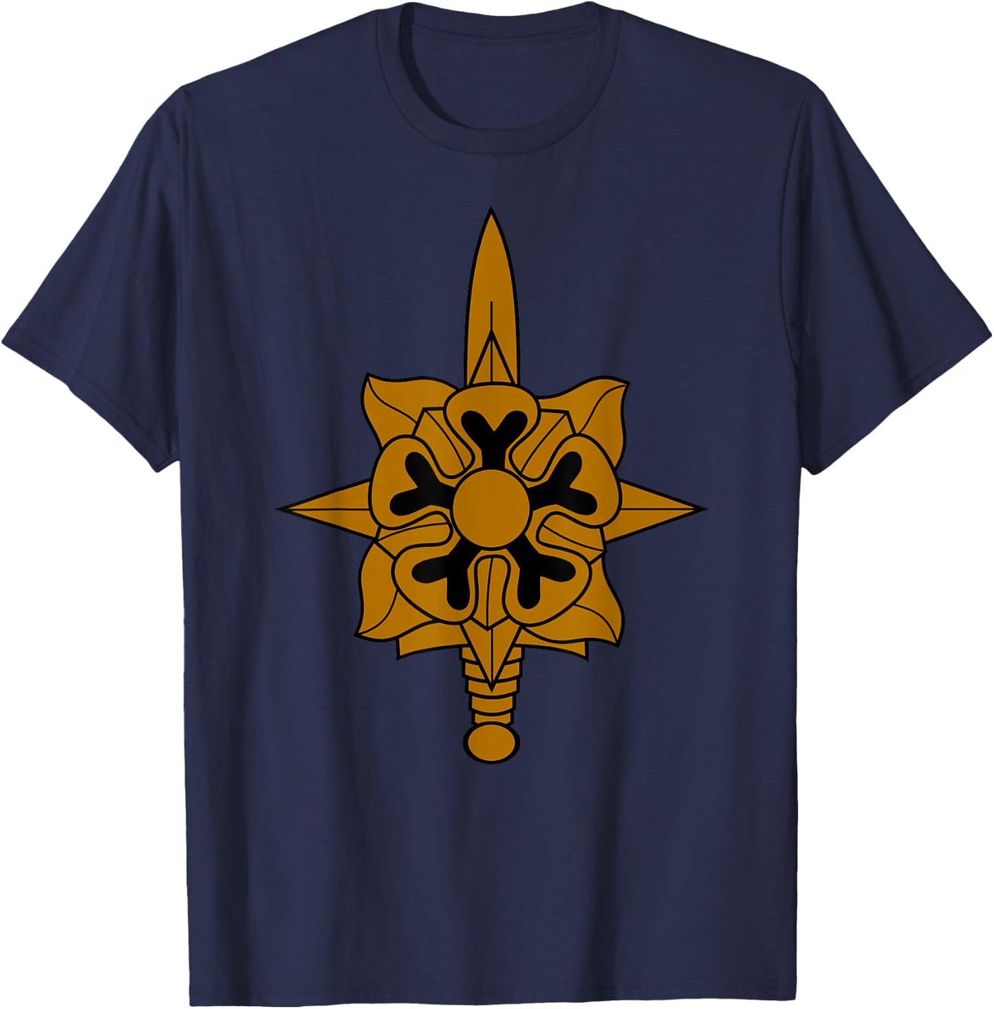 Army Military Intelligence branch insignia T-Shirt - T-Shirt | Navy
