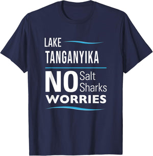 Lake Tanganyika Funny T-Shirt - T-Shirt | Navy