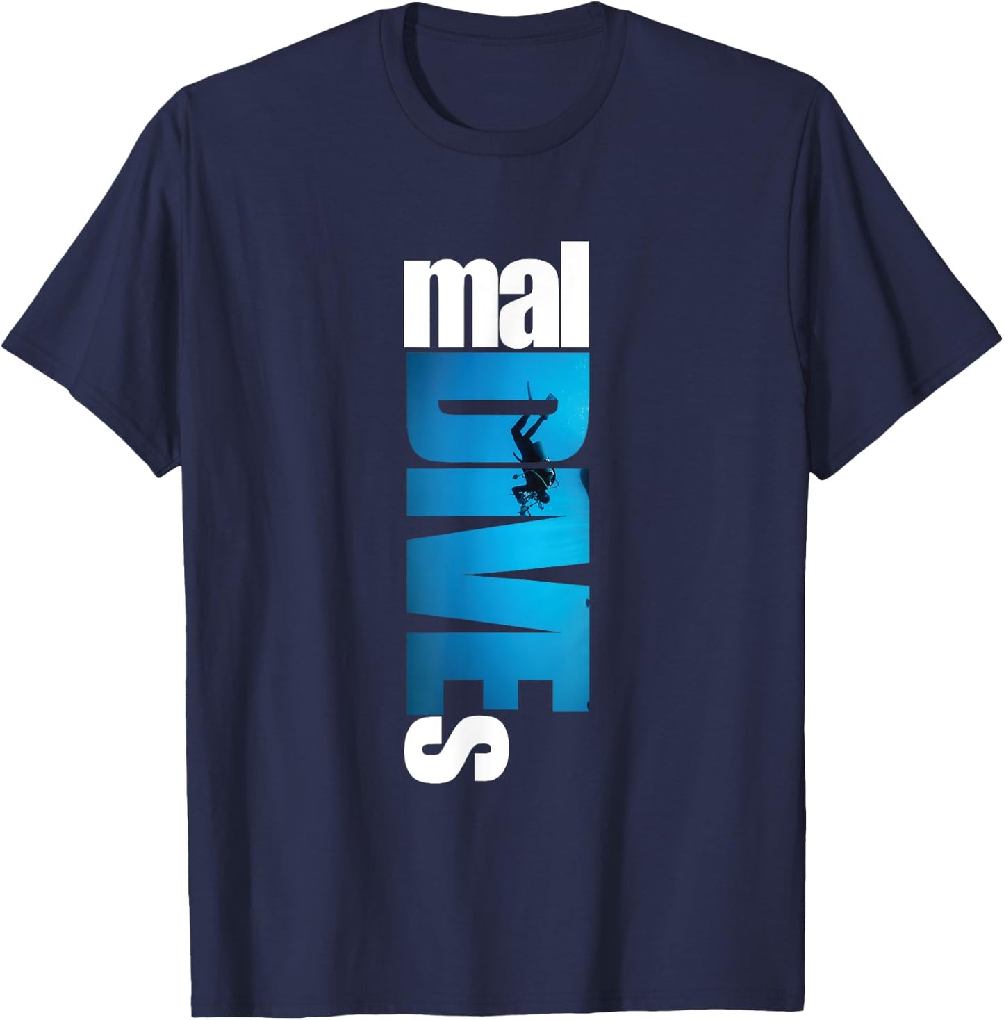 Maldives Maldives Diving Outfit Dive T-Shirt - T-Shirt | Navy