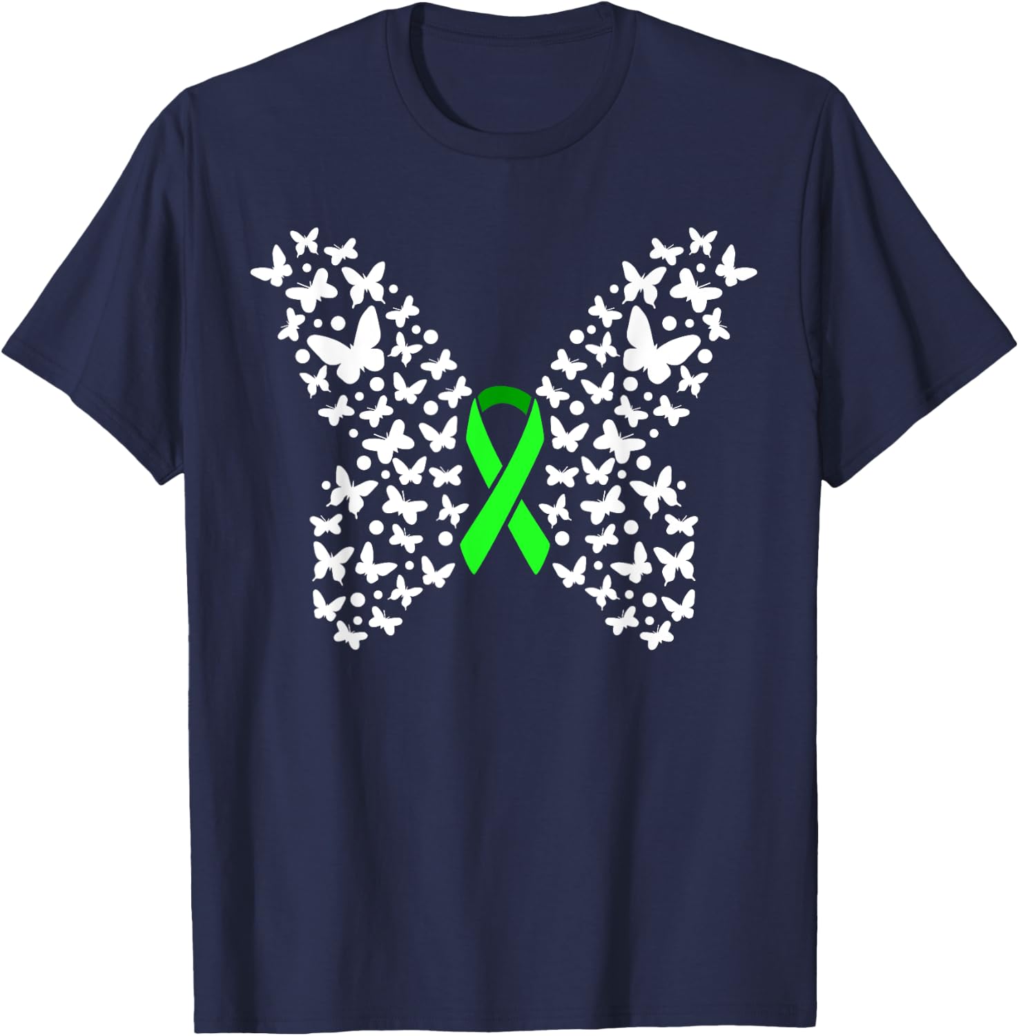 Non-Hodgkin Lymphoma Awareness Supporter T-Shirt - T-Shirt | Navy