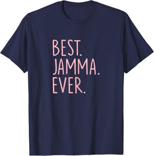 Best Jamma Ever T-Shirt - T-Shirt | Navy