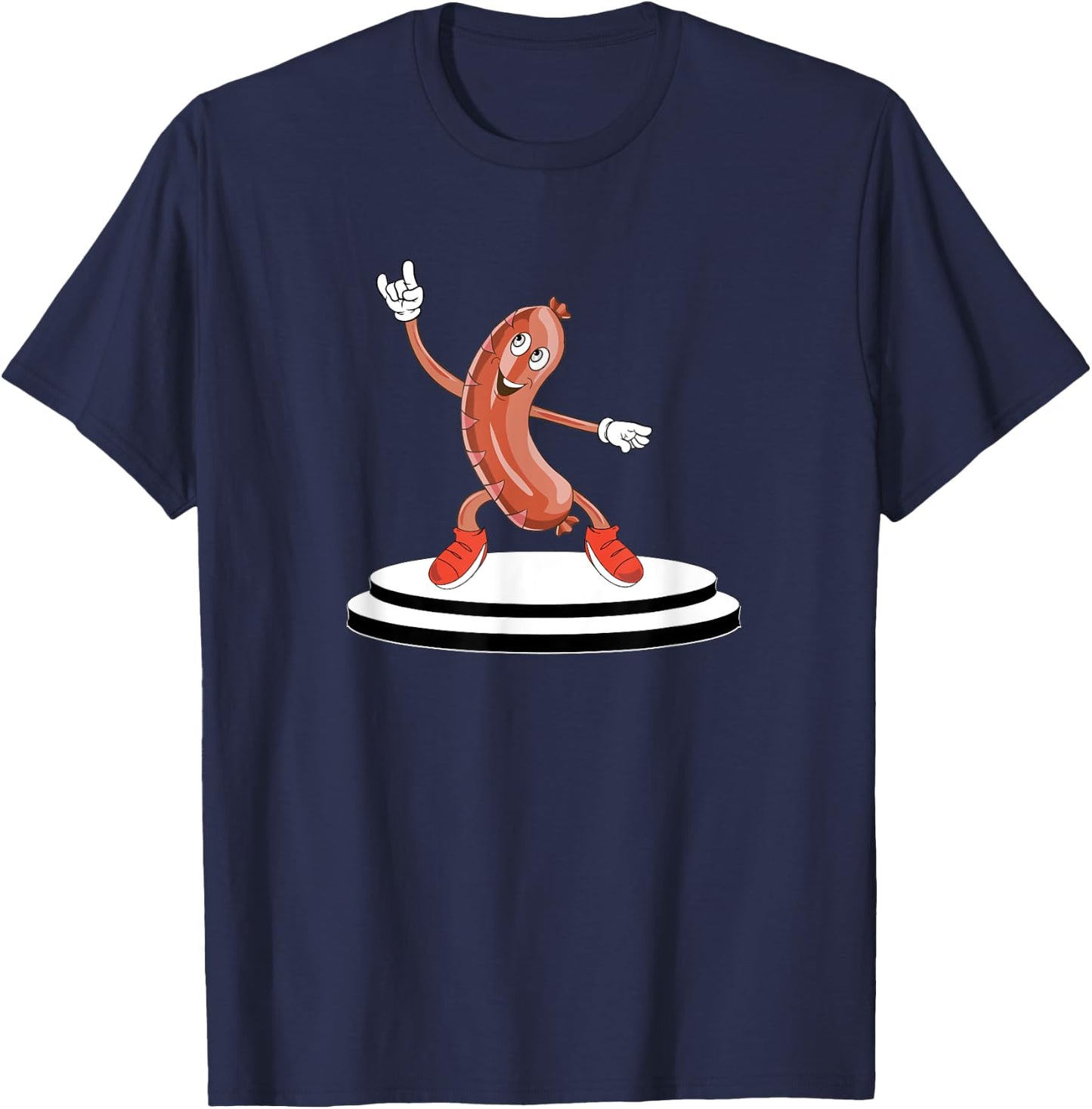 Funny Sausage Fest German Oktoberfest Wurst Party Lover Gift T-Shirt - T-Shirt | Navy
