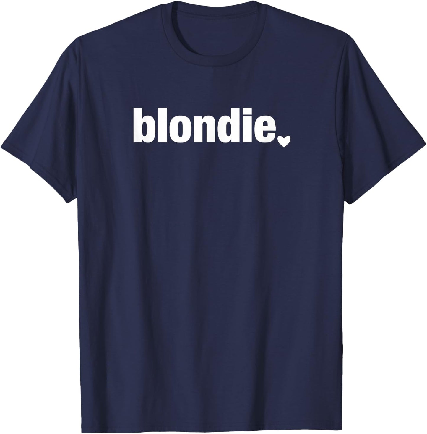 Blondie , Blondie & Brownie BFF Shirts T-Shirt - T-Shirt | Navy