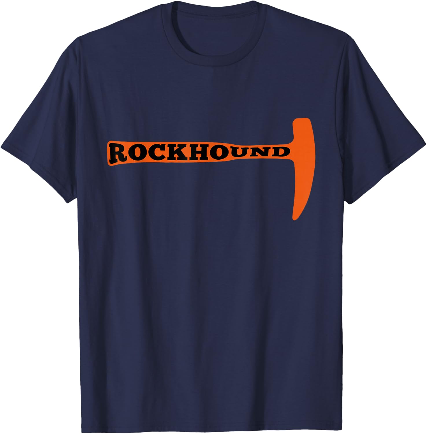 Rock Geology Easily Distracted By Rocks Rockhound T-Shirt - T-Shirt | Navy