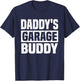 Daddy's Garage Buddy. Dad Car Mechanics Funny Dad T-Shirt - T-Shirt | Navy