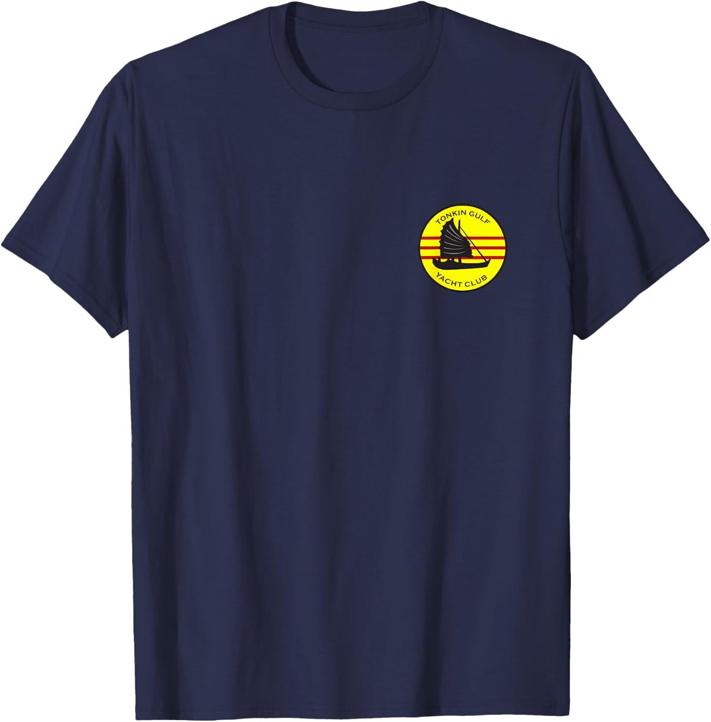 Tonkin Gulf Yacht Club Vietnam Vetran T-Shirt - T-Shirt | Navy