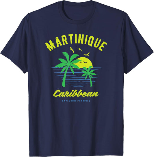 Caribbean Martinique T-Shirt - T-Shirt | Navy