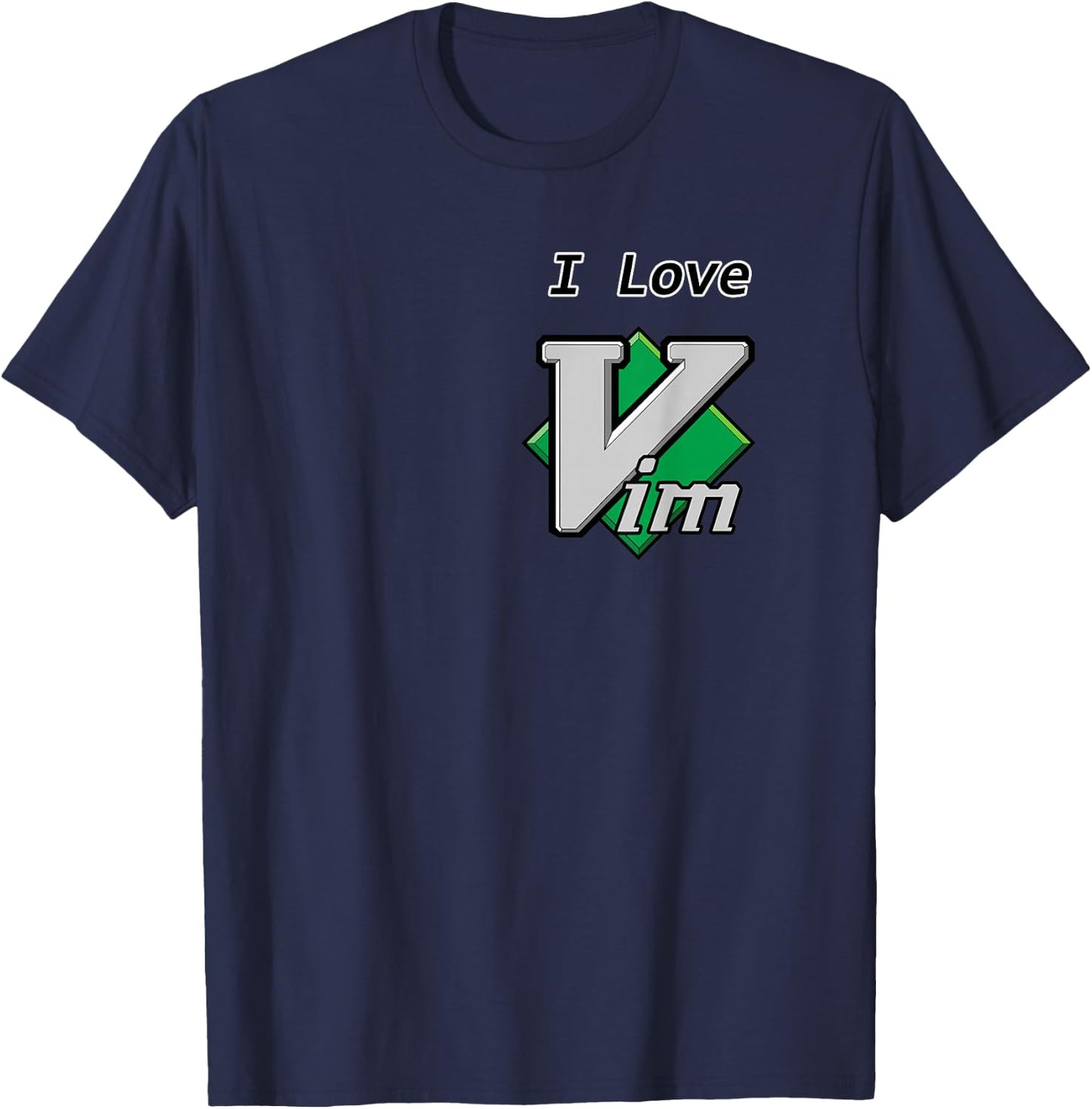 I love Vim T-Shirt - T-Shirt | Navy