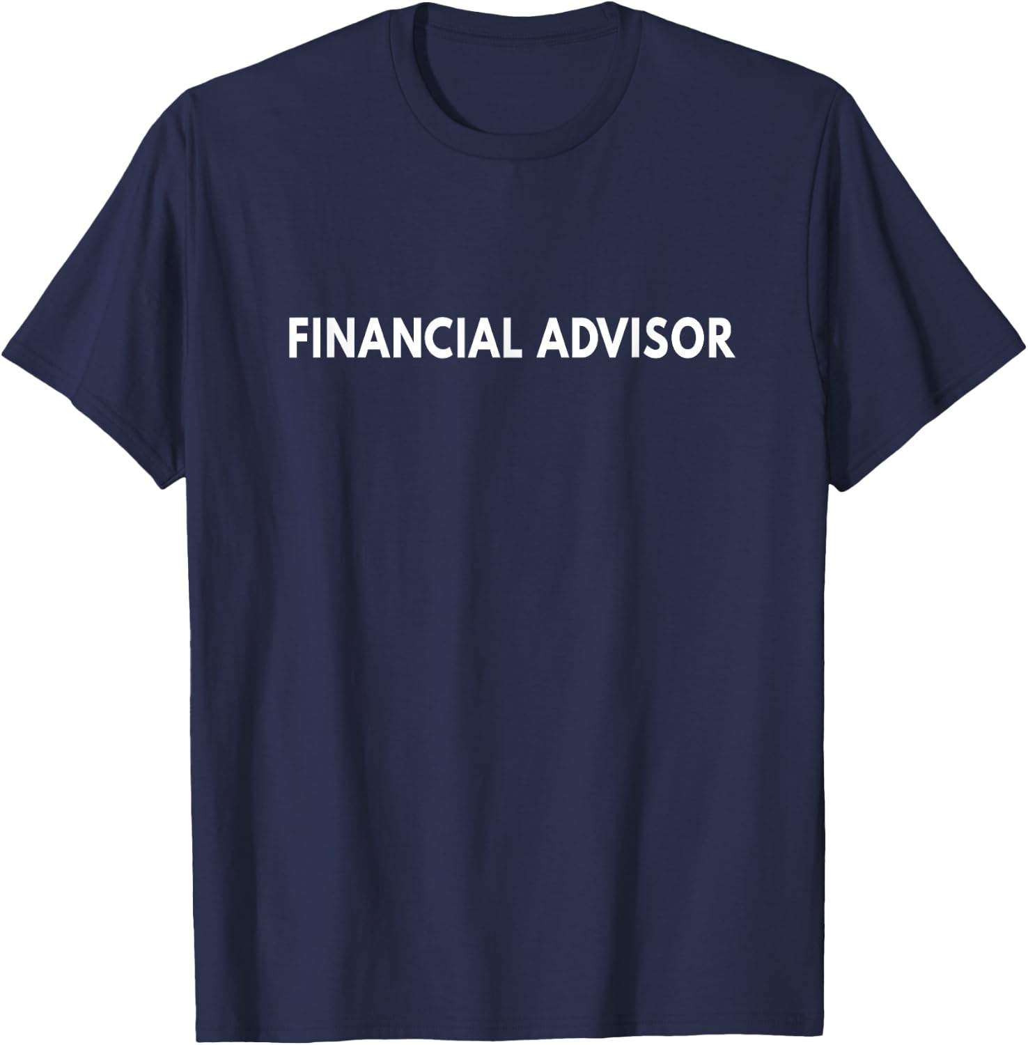Financial advisor T-Shirt - T-Shirt | Navy