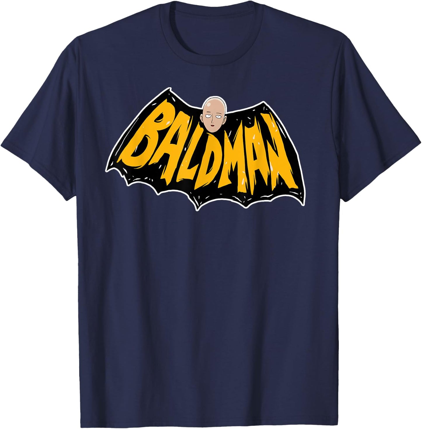 Baldman Funny Bald Shirt , Bald Head Gift, Bald Guy T-Shirt - T-Shirt | Navy