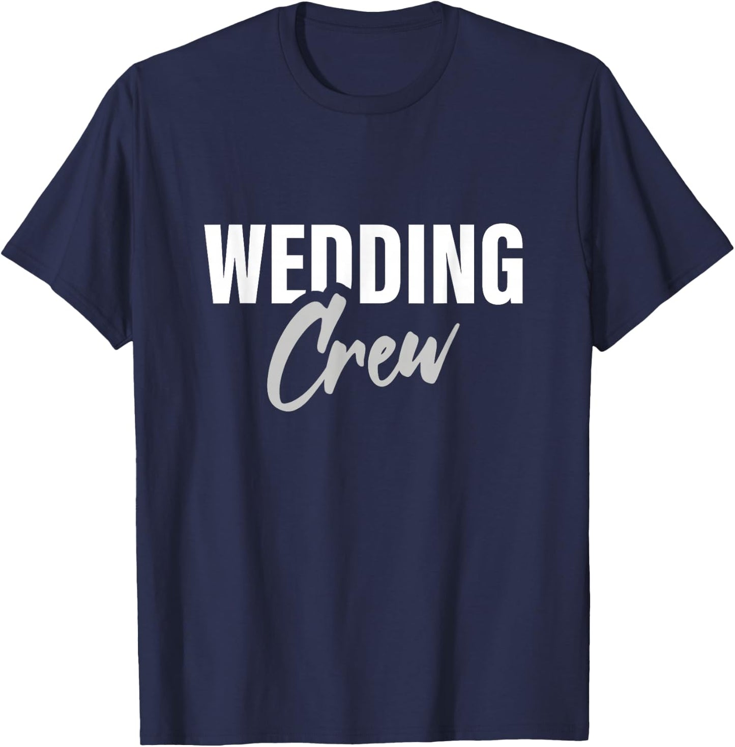 Wedding Crew T-Shirt - T-Shirt | Navy