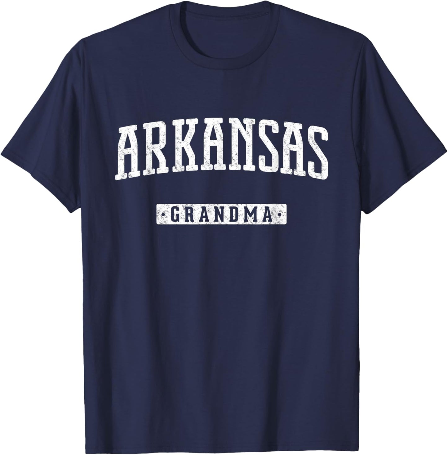 Arkansas Grandma Vintage T-Shirt - T-Shirt | Navy