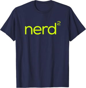 Nerd Squared T-Shirt - T-Shirt | Navy