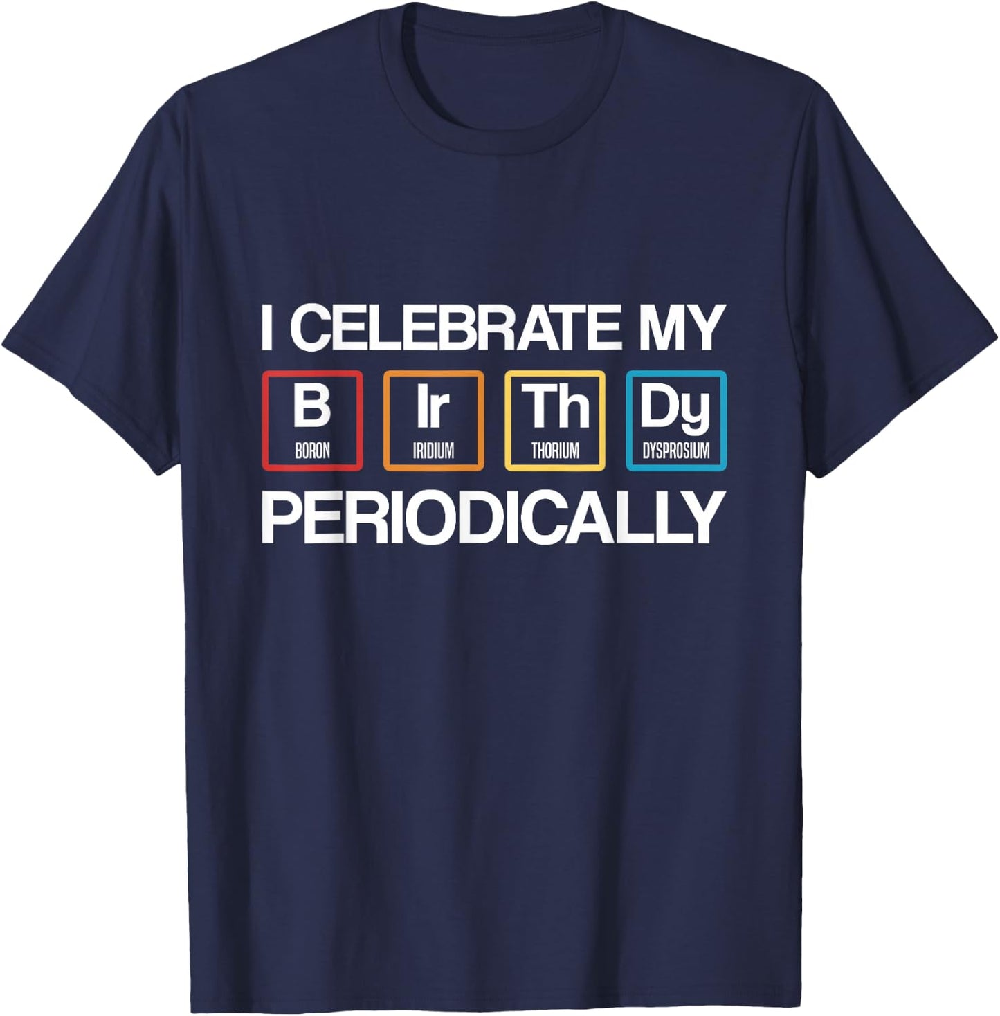 Birthday Science Theme Party Scientist T-Shirt - T-Shirt | Navy