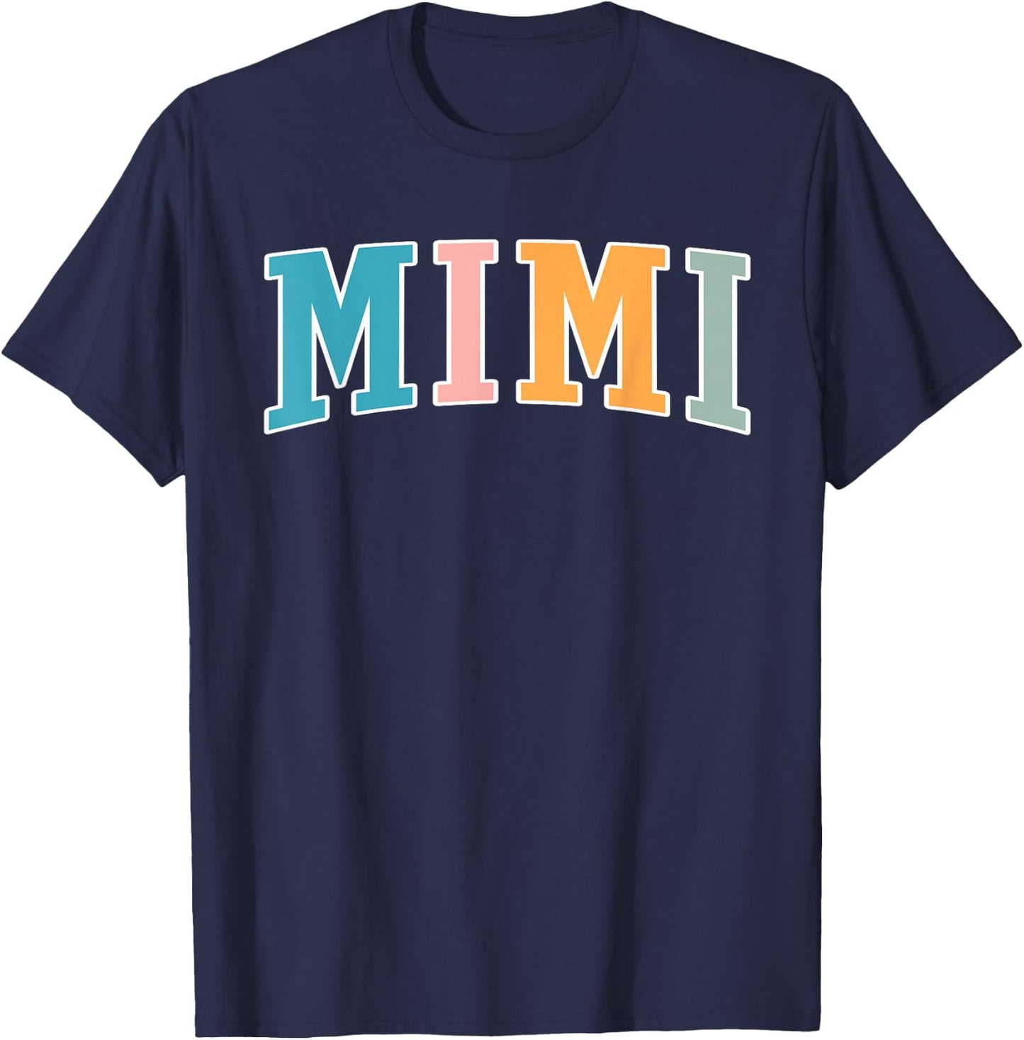 Mimi Life for Grandma Grandmother Announcement T-Shirt - T-Shirt | Navy