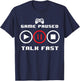 Funny Video Game Women Video Gaming Player Gamer T-Shirt - T-Shirt | Navy