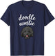 Goldendoodle Aunt - Doodle Auntie Cute Dog Gift T-Shirt - T-Shirt | Navy