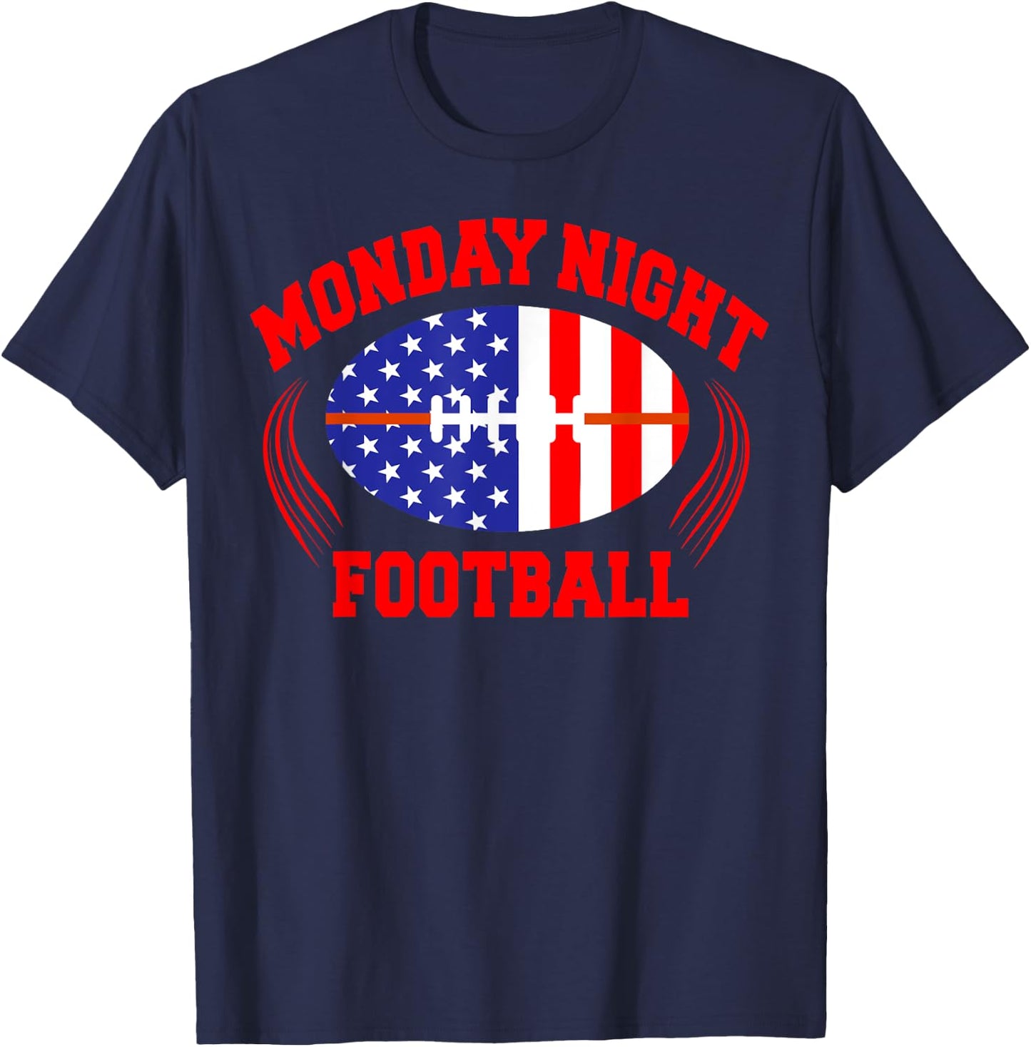 FOOTBALL MONDAY Men Children Boys Women Sports Game Fan T-Shirt - T-Shirt | Navy
