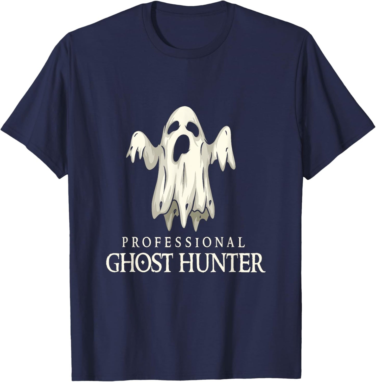 Professional Ghost Hunter Ghost T-Shirt - T-Shirt | Navy