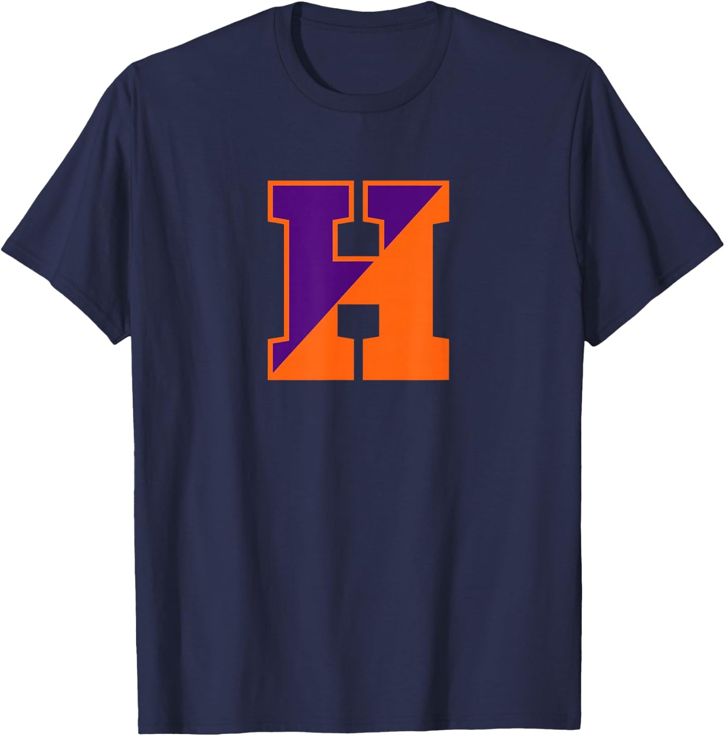 Hobart College Statesmen Monogram Logo HWSC T-Shirt - T-Shirt | Navy