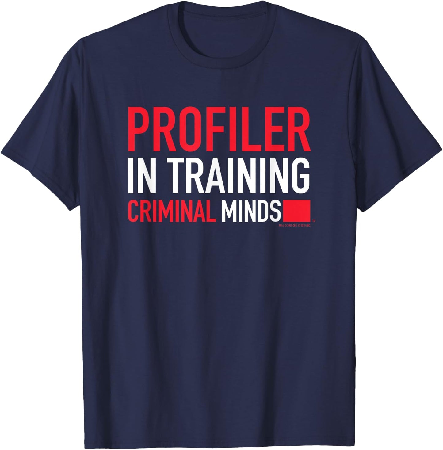 Criminal Minds Profiler in Training T-Shirt - T-Shirt | Navy