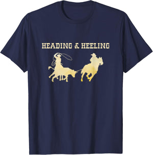 Team Roping T-Shirt - T-Shirt | Navy