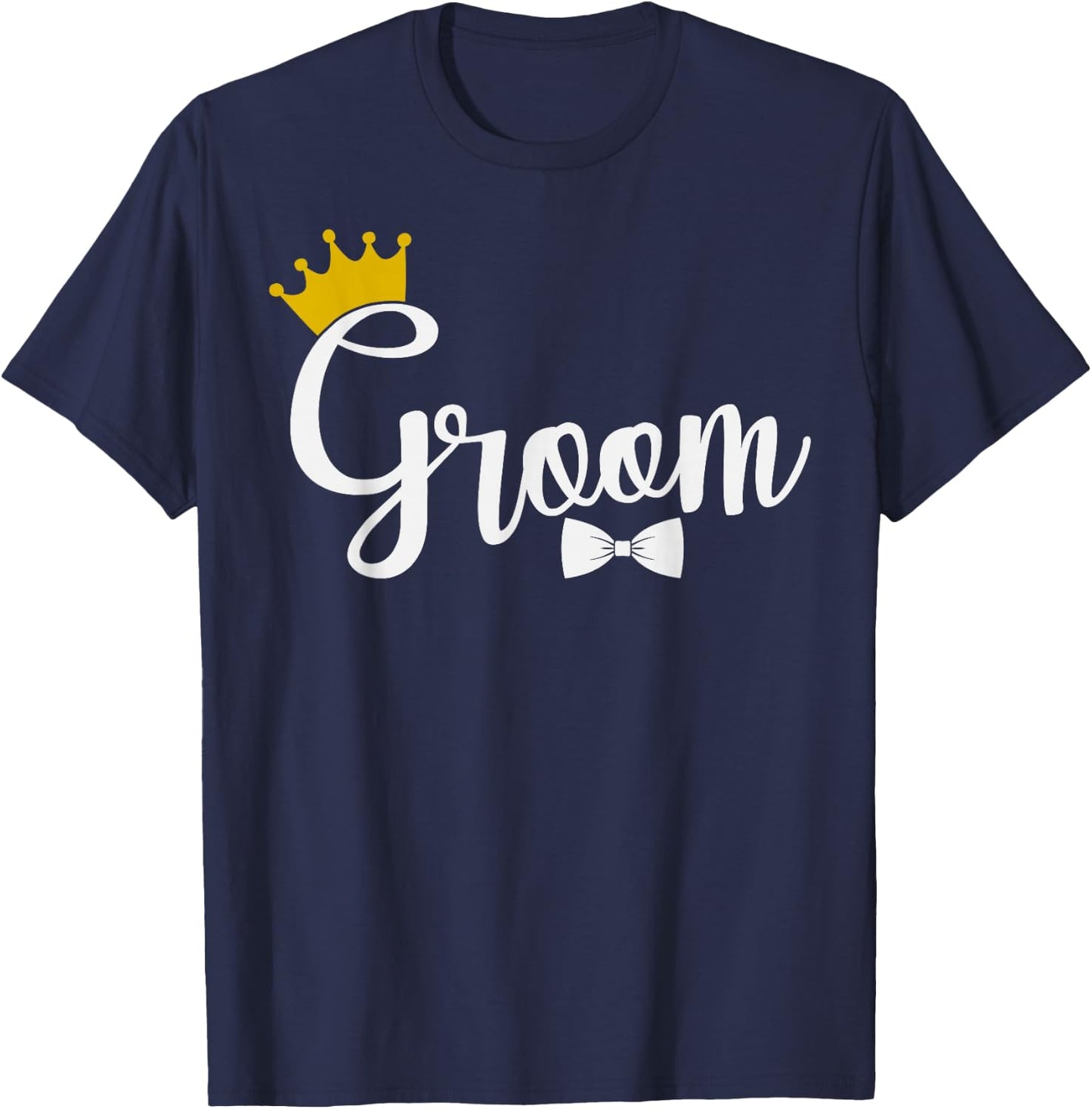 Groom Squat Bachelor Party Wedding Rehearsal Dinner Marriage T-Shirt - T-Shirt | Navy