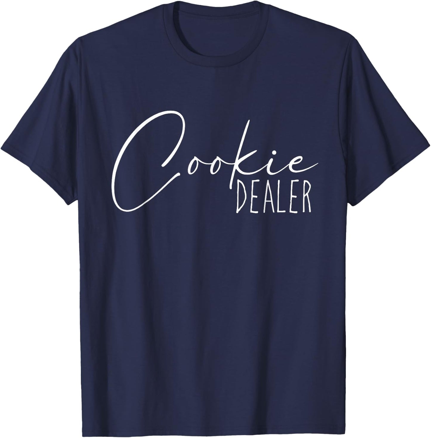 Cookie Gift Cookies Lovers - Chocolate Cookie Dealer T-Shirt - T-Shirt | Navy