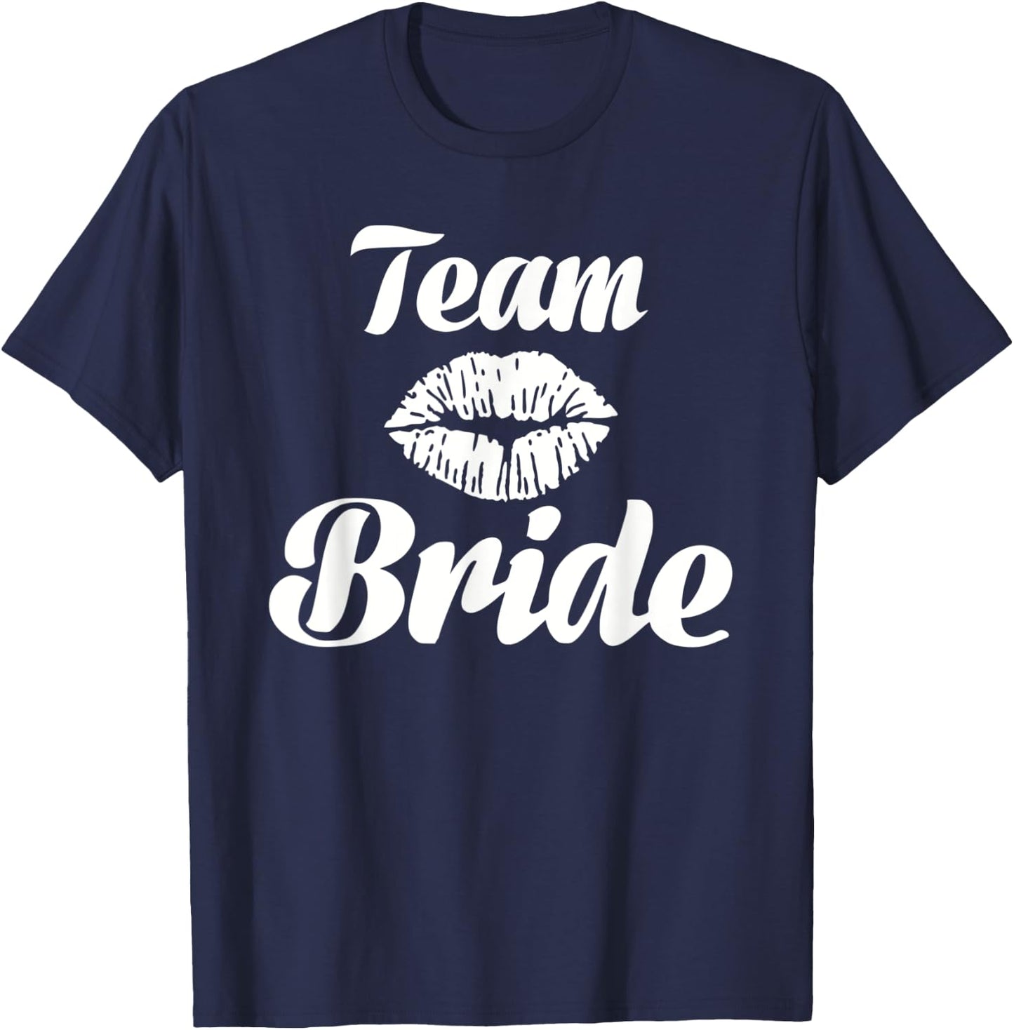 Team bride kiss T-Shirt - T-Shirt | Navy