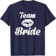 Team bride kiss T-Shirt - T-Shirt | Navy
