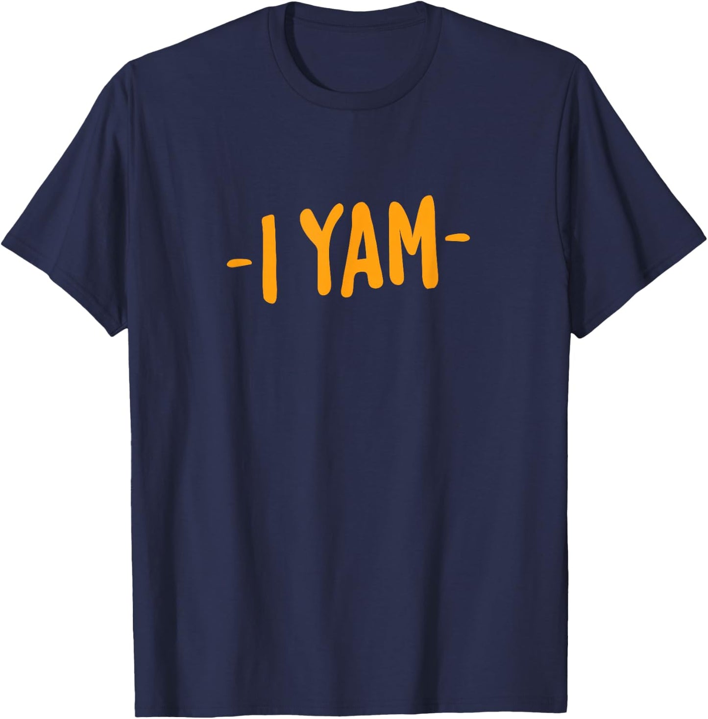 She's My Sweet Potato - I YAM Couple's Matching T-Shirt - T-Shirt | Navy