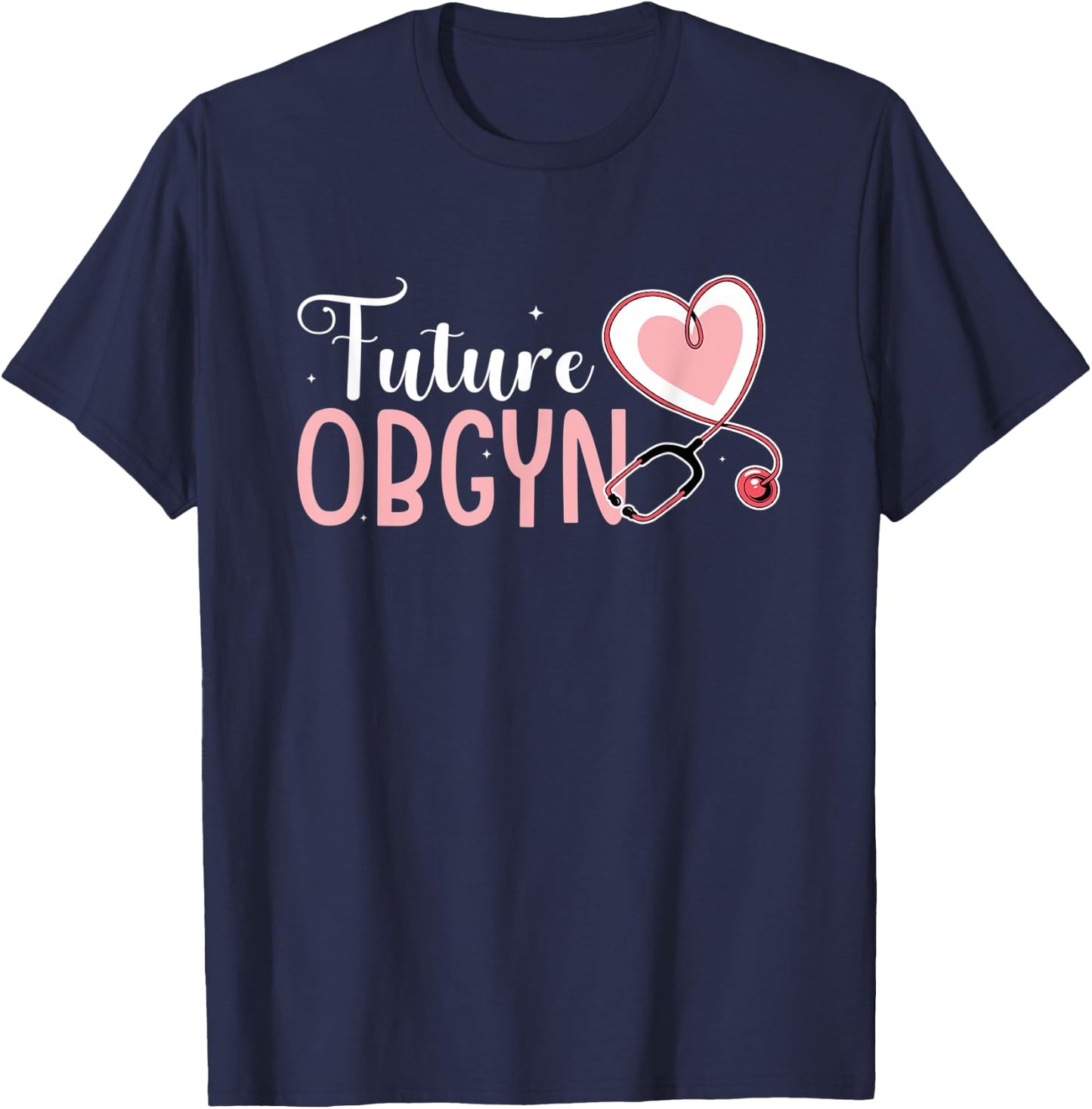 Future OBGYN OB Nurse Uterus OB Gyn T-Shirt - T-Shirt | Navy