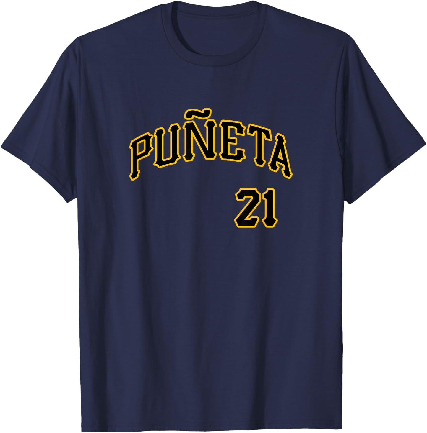 Puneta 21 Puerto Rico 21 Boricua Baseball Santurce Souvenir T-Shirt - T-Shirt | Navy
