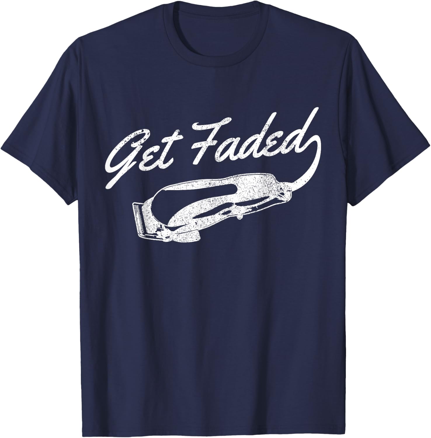 Barber Hairdresser Hairdresser Funny Gift T-Shirt - T-Shirt | Navy