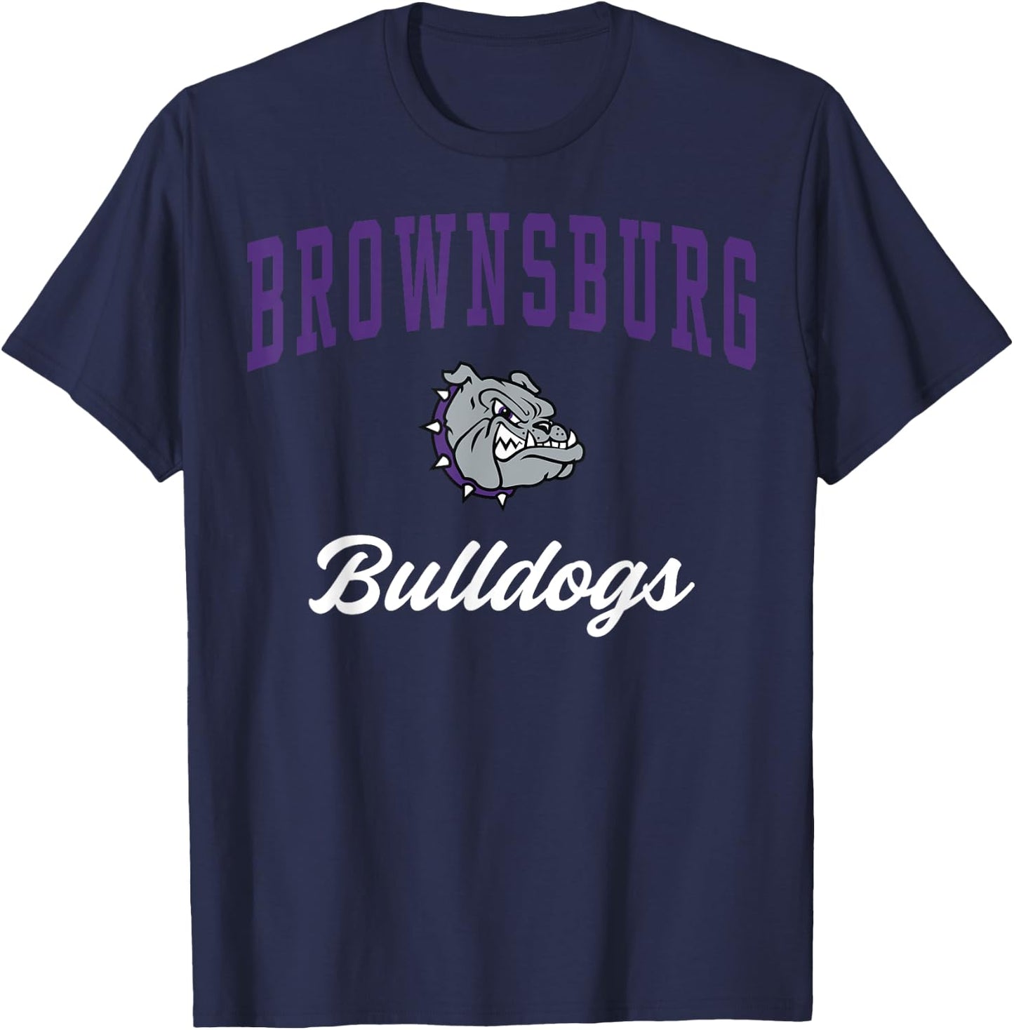 Brownsburg High School Bulldogs C3 T-Shirt - T-Shirt | Navy