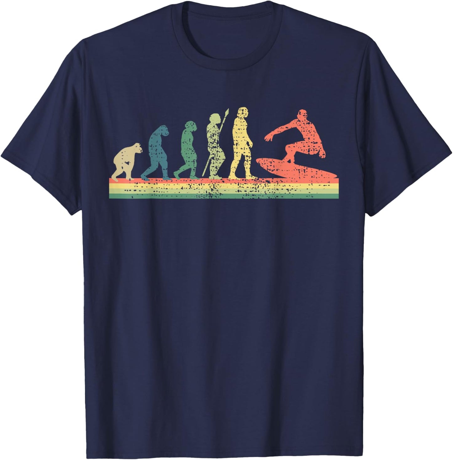 Surf Surfboard Surfers Gift T-Shirt - T-Shirt | Navy