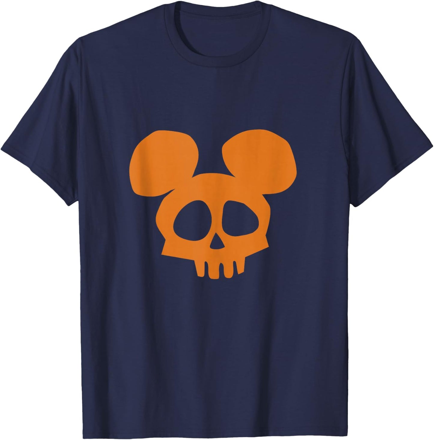 Disney Mickey Mouse Skull Halloween T-Shirt - T-Shirt | Navy
