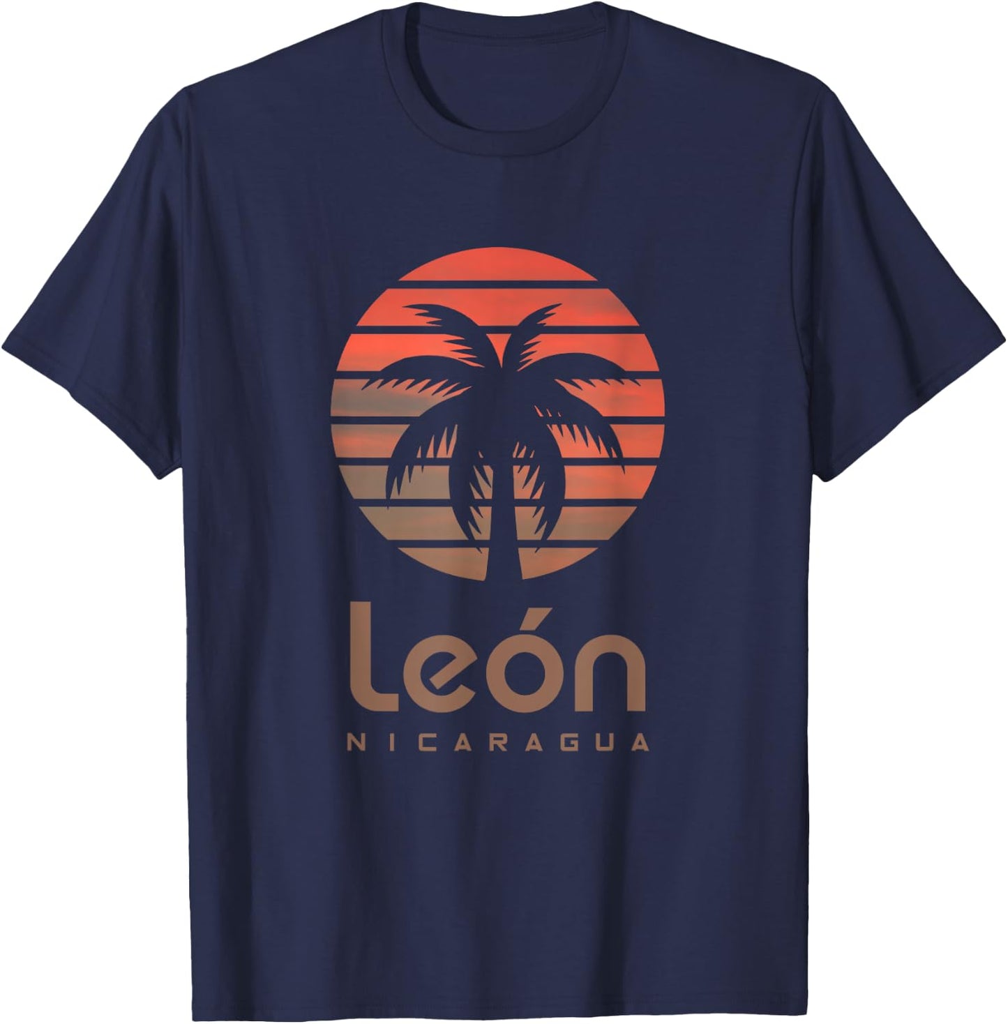 Leon Nicaragua T-Shirt - T-Shirt | Navy