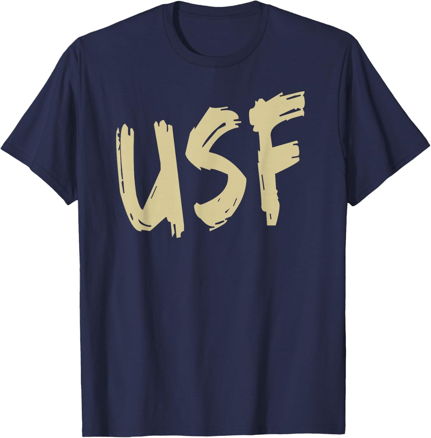 Homemade Sloppy USF T-Shirt - T-Shirt | Navy