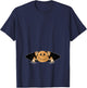 Monkey in the Belly - Pregnancy Announcing Pregnant Mum T-Shirt - T-Shirt | Navy
