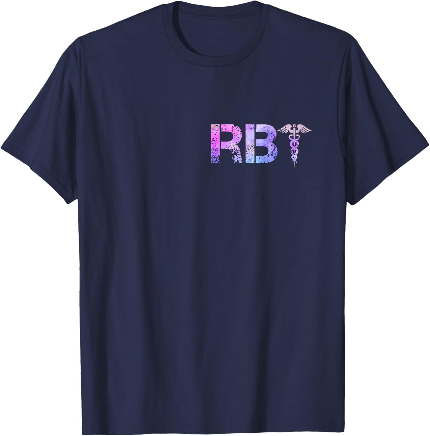 Subtle RBT Artwork, Registered Behavior Technician T-Shirt - T-Shirt | Navy