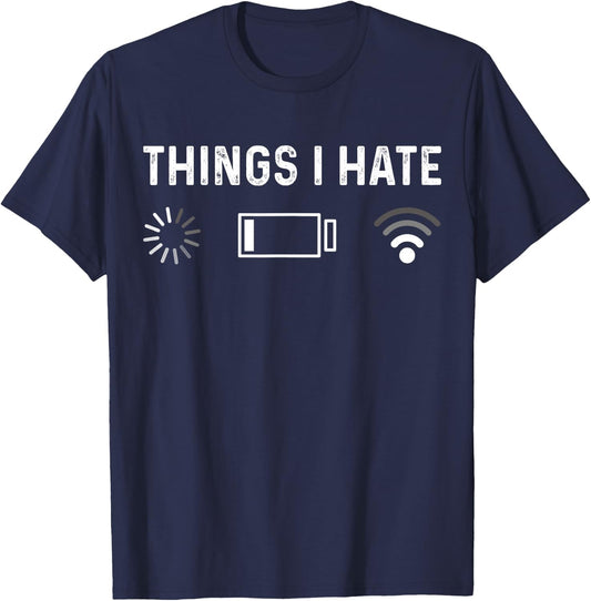 Funny Computer Gamer Computer Scientist T-Shirt - T-Shirt | Navy